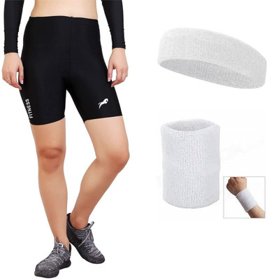 Just Rider Solid Men & Women Black Gym Shorts, Running Shorts, Regular Shorts, Compression Shorts, Board/Swim Shorts