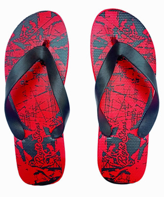 Right Steps Men Slippers(Red , 7)