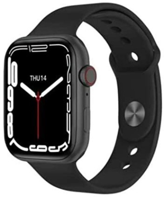 Cartbae I7 PRO MAX Smartwatch(Black Strap, 1.75)