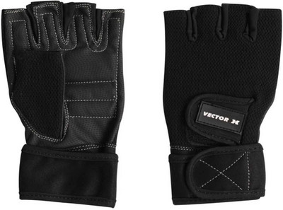 VECTOR X GL-VX-525-BLK Gym & Fitness Gloves(Black)