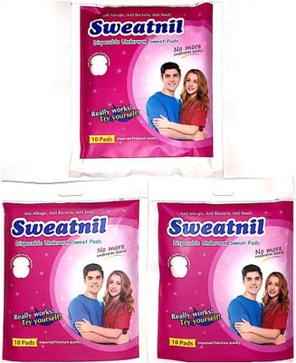 ShopCircuit Three Pack Self Stick Disposable Underarm Sweat Pads