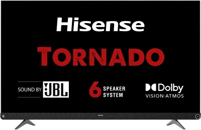 View Hisense A73F 164 cm (65 inch) Ultra HD (4K) LED Smart Android TV with 102W JBL 6 Speakers, Dolby Vision and Atmos(65A73F)  Price Online
