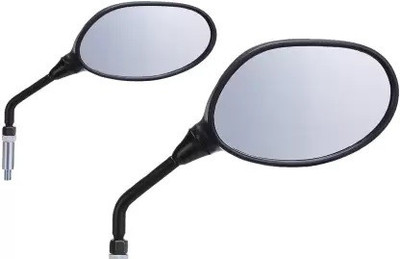 Mvaeshop Manual Rear View Mirror, Passenger Side, Driver Side For Hero, Honda Activa, CB Shine(Left, Right)