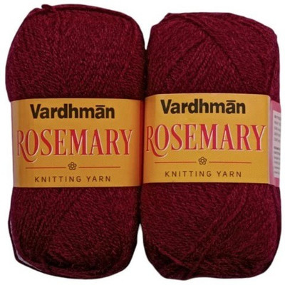 KYSS Vardhman Rosemary Wool Ball Hand Knitting Wool 600 Gram Shade no- 19