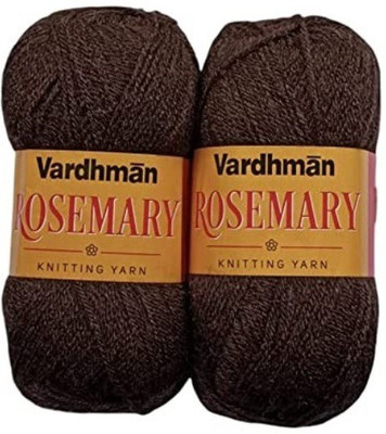 KYSS Vardhman Rosemary Wool Ball Hand Knitting Wool 400 Gram Shade no- 12