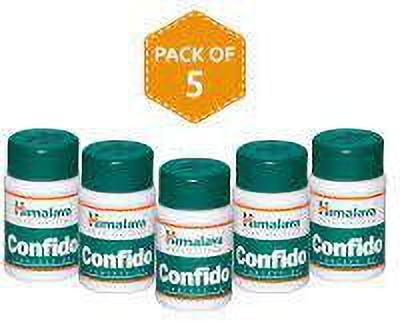 HIMALAYA CONFIDO TAB 60 TAB(pack of 5)(Pack of 5, 60 Tablets)