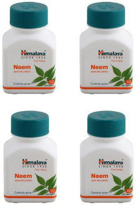 HIMALAYA Neem Tab 60 TAB(pack of 4)(Pack of 4, 60 Tablets)