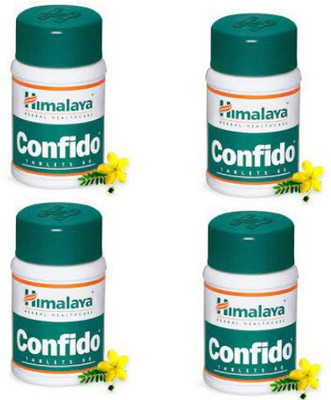 HIMALAYA CONFIDO TAB 60 TAB(pack of 4)(Pack of 4, 60 Tablets)