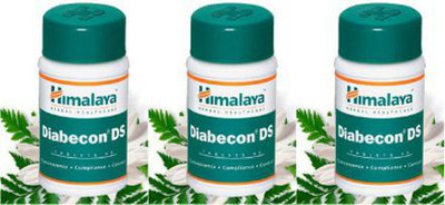 HIMALAYA Diabecon Tab 60 Tab(pack of 3)(Pack of 3, 60 Tablets)