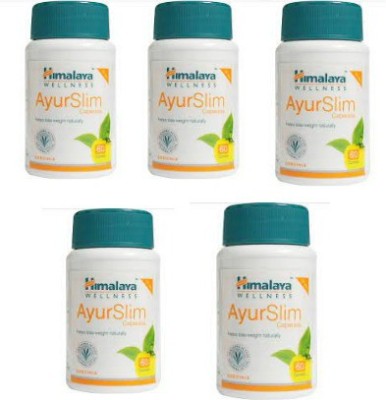 HIMALAYA Ayurslim cap 60 cap(pack of 5)(Pack of 5)