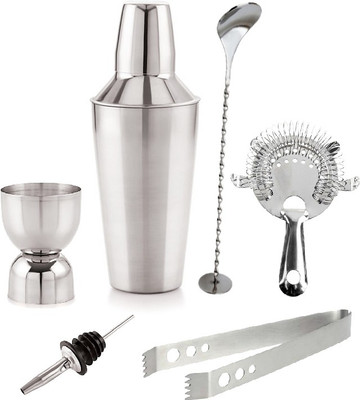 finality 6 - Piece Bar Set(Stainless Steel)