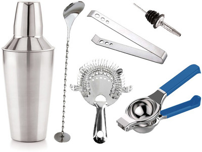 finality 6 - Piece Bar Set(Stainless Steel)