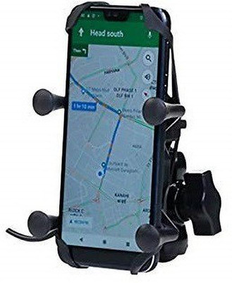 Wifton Universal Motorcycle 360 Degree Rotating Mount Bike Mobile Holder(Black)