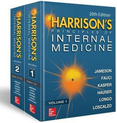 Harrison's Principles of Internal Medicine, Twentieth Edition (Vol.1 & Vol.2)(English, Hardcover, Larry Jameson J.)