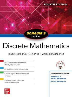 Schaum's Outline of Discrete Mathematics, Fourth Edition(English, Paperback, Lipschutz Seymour)