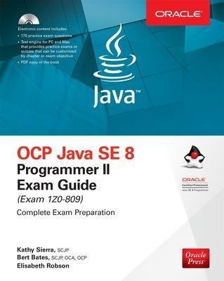 OCP Java SE 8 Programmer II Exam Guide (Exam 1Z0-809)(English, Hardcover, Sierra Kathy)