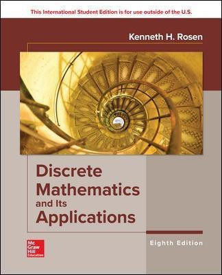 ISE Discrete Mathematics and Its Applications(English, Paperback, Rosen Kenneth)
