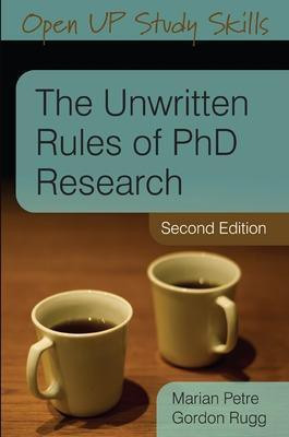 The Unwritten Rules of PhD Research(English, Electronic book text, Petre Marian)
