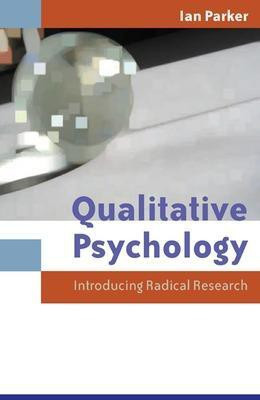 Qualitative Psychology(English, Electronic book text, Parker Ian)