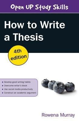 How to Write a Thesis(English, Paperback, Murray Rowena)