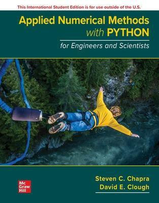 Applied Numerical Methods with Python for Engineers and Scientists ISE(English, Paperback, Chapra Steven)