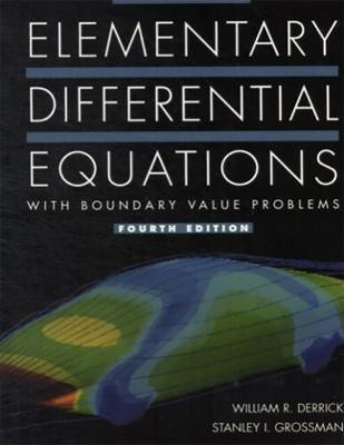 Elementary Differential Equations with Boundary Value Problems(English, Paperback, Derrick William)