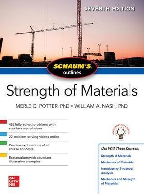 Schaum's Outline of Strength of Materials, Seventh Edition(English, Paperback, Potter Merle)