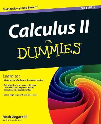 Calculus II For Dummies 2e(English, Paperback, Zegarelli M)