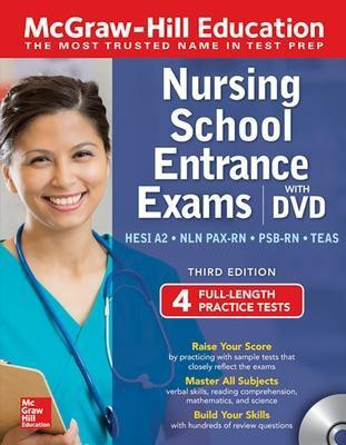 McGraw-Hill Education Nursing School Entrance Exams with DVD, Third Edition(English, Paperback, Evangelist Thomas)