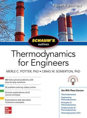 Schaums Outline of Thermodynamics for Engineers, Fourth Edition(English, Paperback, Potter Merle Ph.D.)