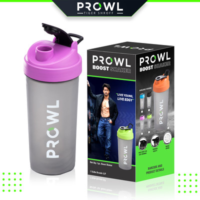 PROWL by TIGER SHROFF 700 ml Plastic Shaker(Pack of 1, Purple)