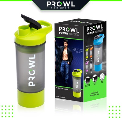 PROWL by TIGER SHROFF Power 700 ml Shaker(Pack of 1, Green, Plastic)