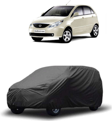 arneja trading company Car Cover For Tata Indica Vista (Without Mirror Pockets)(Grey)