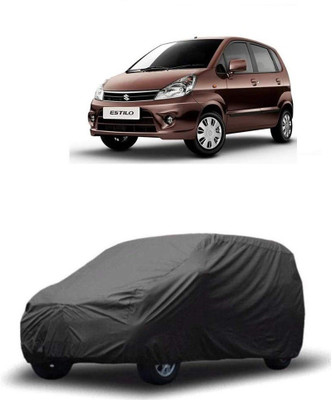 ARNEJA Car Cover For Maruti Suzuki Zen Estilo (Without Mirror Pockets)(Grey)