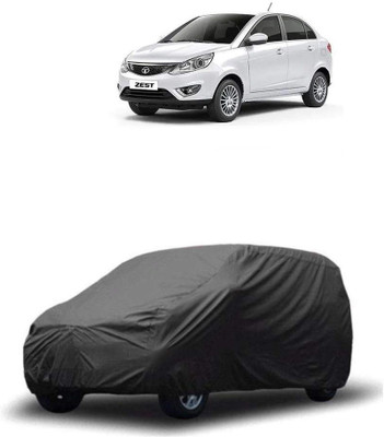 arneja trading company Car Cover For Tata Zest (Without Mirror Pockets)(Grey)
