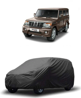 ARNEJA Car Cover For Mahindra Bolero (Without Mirror Pockets)(Grey)