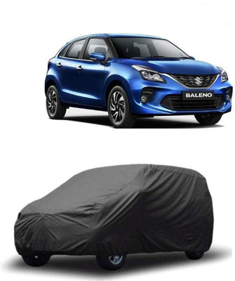 ARNEJA Car Cover For Maruti Suzuki Baleno (Without Mirror Pockets)(Grey)