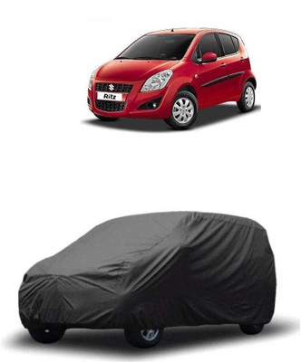 ARNEJA Car Cover For Maruti Suzuki Ritz (Without Mirror Pockets)(Grey)