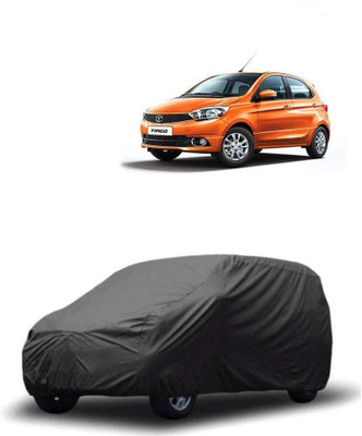 arneja trading company Car Cover For Tata Tiago (Without Mirror Pockets)(Grey)