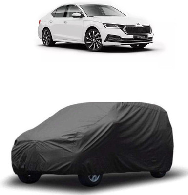 arneja trading company Car Cover For Skoda Octavia (Without Mirror Pockets)(Grey)
