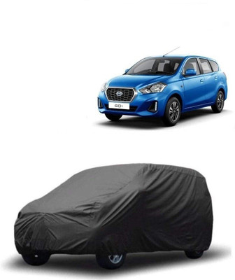 arneja trading company Car Cover For Datsun Go+ (Without Mirror Pockets)(Grey)