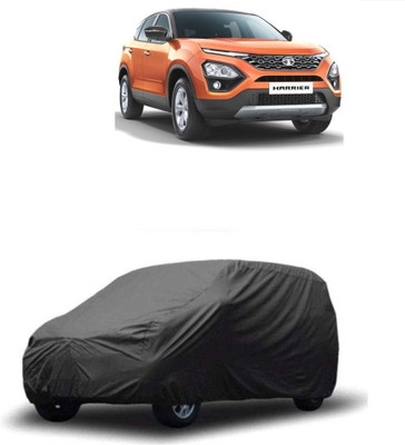 arneja trading company Car Cover For Tata Harrier (Without Mirror Pockets)(Grey)