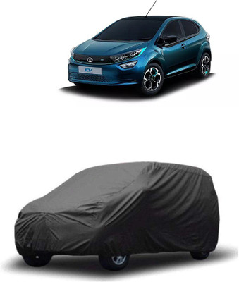 ARNEJA Car Cover For Tata Altroz EV (Without Mirror Pockets)(Grey)