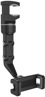 RHONNIUM Car Mobile Holder for Anti-slip, Clip(Pink, Black)