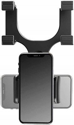 RHONNIUM Car Mobile Holder for Anti-slip, Clip(Black)