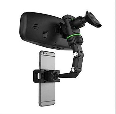 ASTOUND Universal Multifunctional Rear View Mirror Phone Holder Mobile Holder