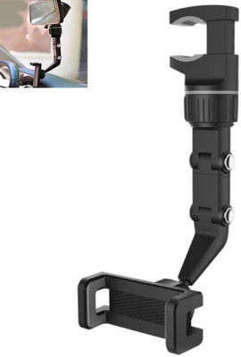 RHONNIUM Car Mobile Holder for Anti-slip, Clip(Pink, Black)