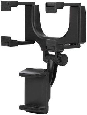 RHONNIUM Car Mobile Holder for Anti-slip, Clip(Black)