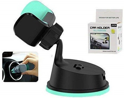 RHONNIUM Car Mobile Holder for Dashboard, Windshield, AC Vent(Black, Grey)