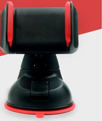 Wifton Car Mobile Holder for Dashboard, Windshield, Anti-slip(Red, Black)